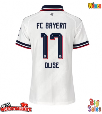 Bayern Munich Michael Olise #17 Replica Away Stadium Shirt for Women 2026-27 Short Sleeve